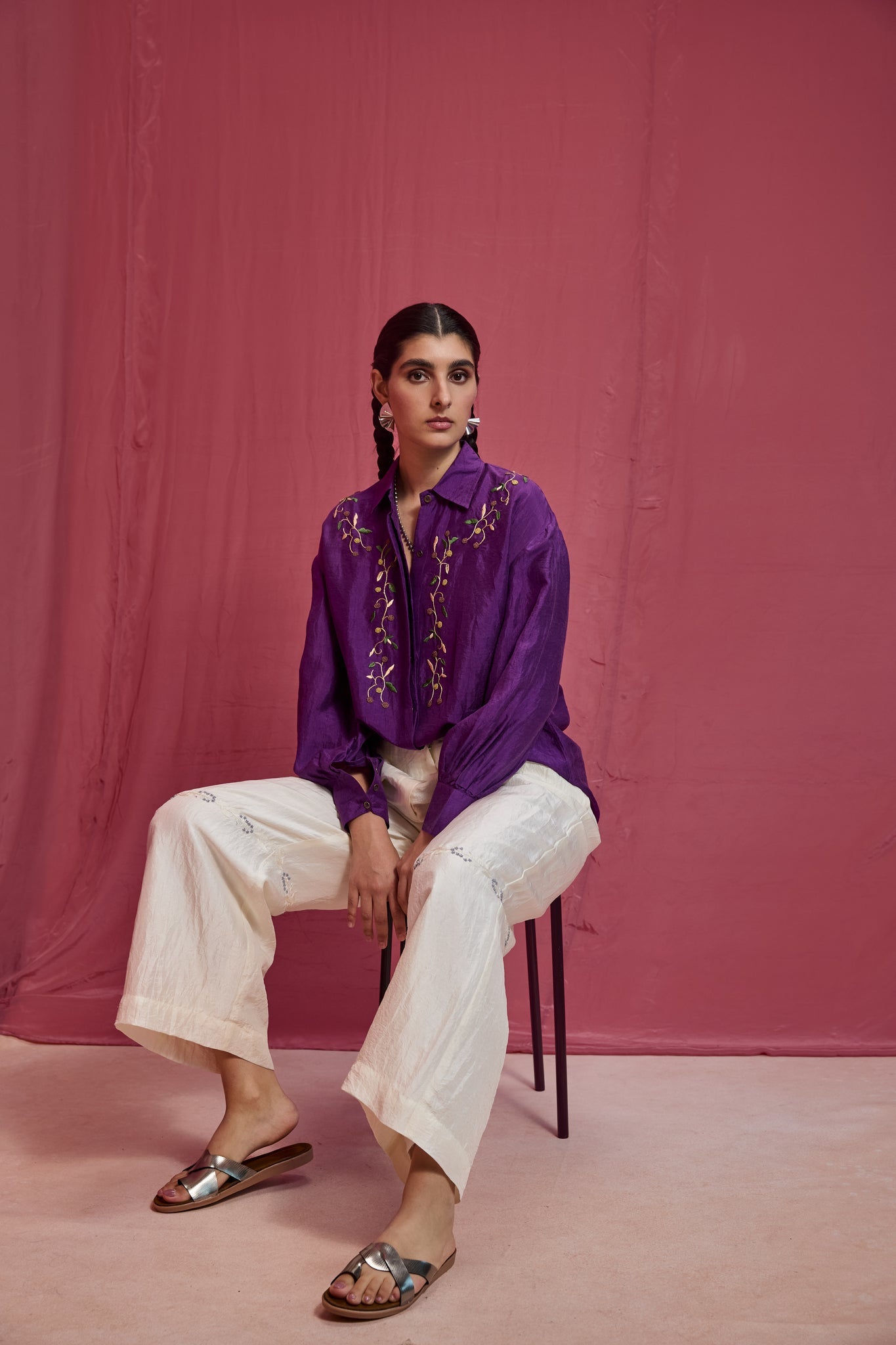 Astris Shirt - Purple - CiceroniWomen ShirtsAmbrosia