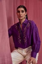 Astris Shirt - Purple - CiceroniWomen ShirtsAmbrosia