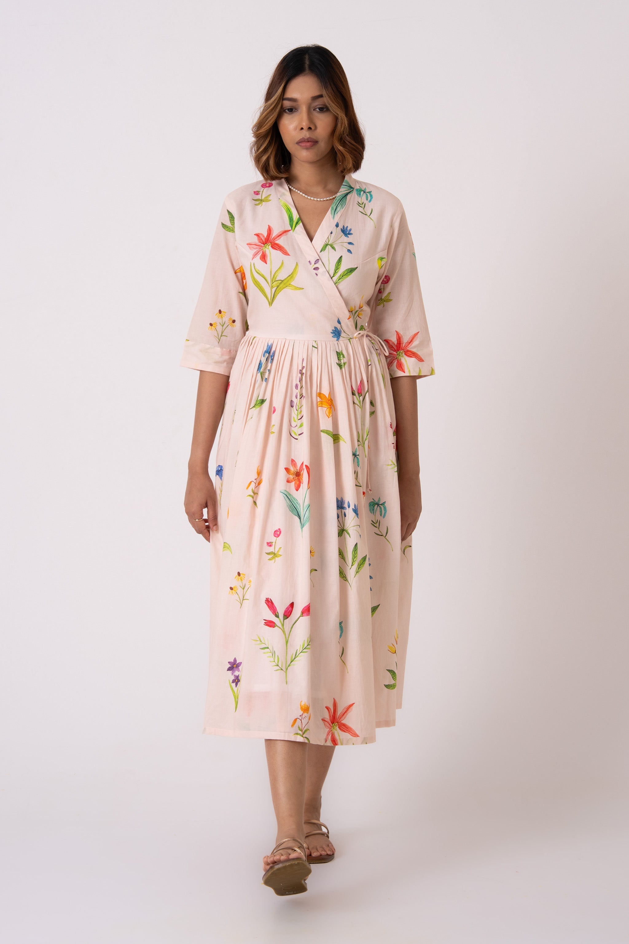 Aura Dress - Peach - CiceroniDressesThe Kaatn Trail