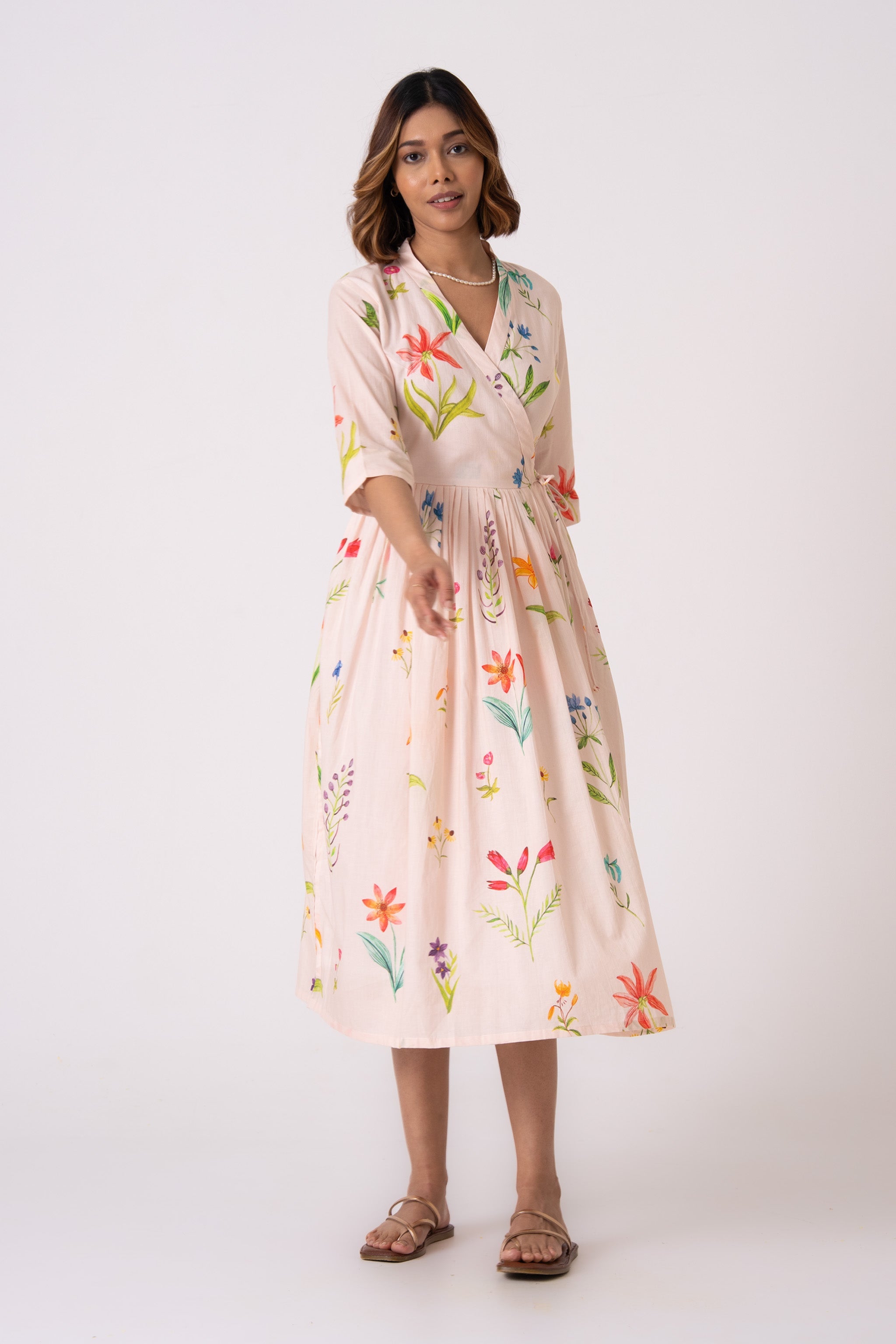 Aura Dress - Peach - CiceroniDressesThe Kaatn Trail