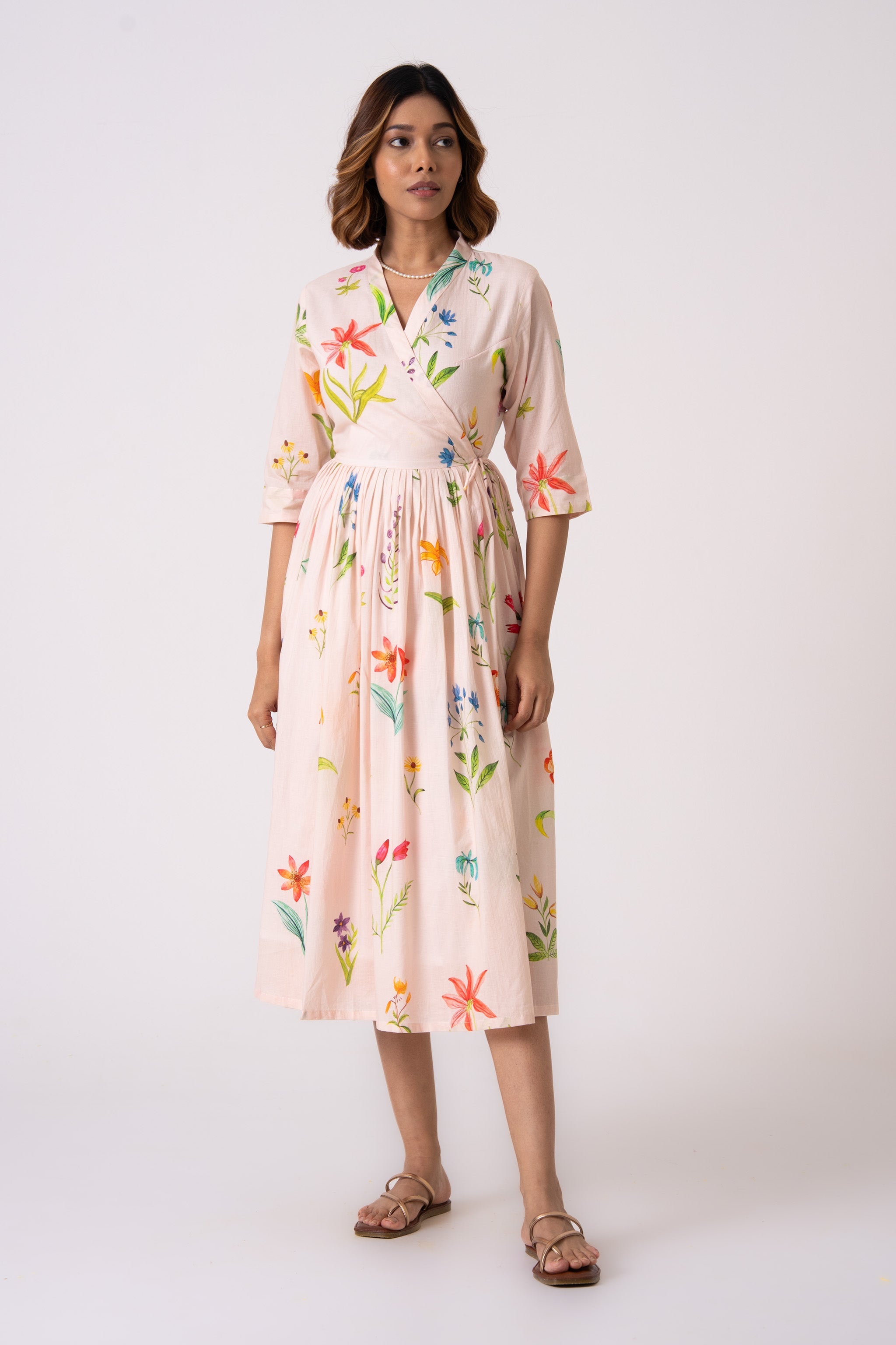 Aura Dress - Peach - CiceroniDressesThe Kaatn Trail