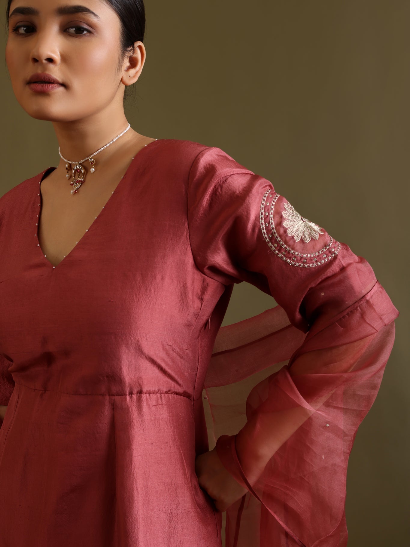 Aurira Outfit - CiceroniKurta Set, Festive WearChokhi Chorri