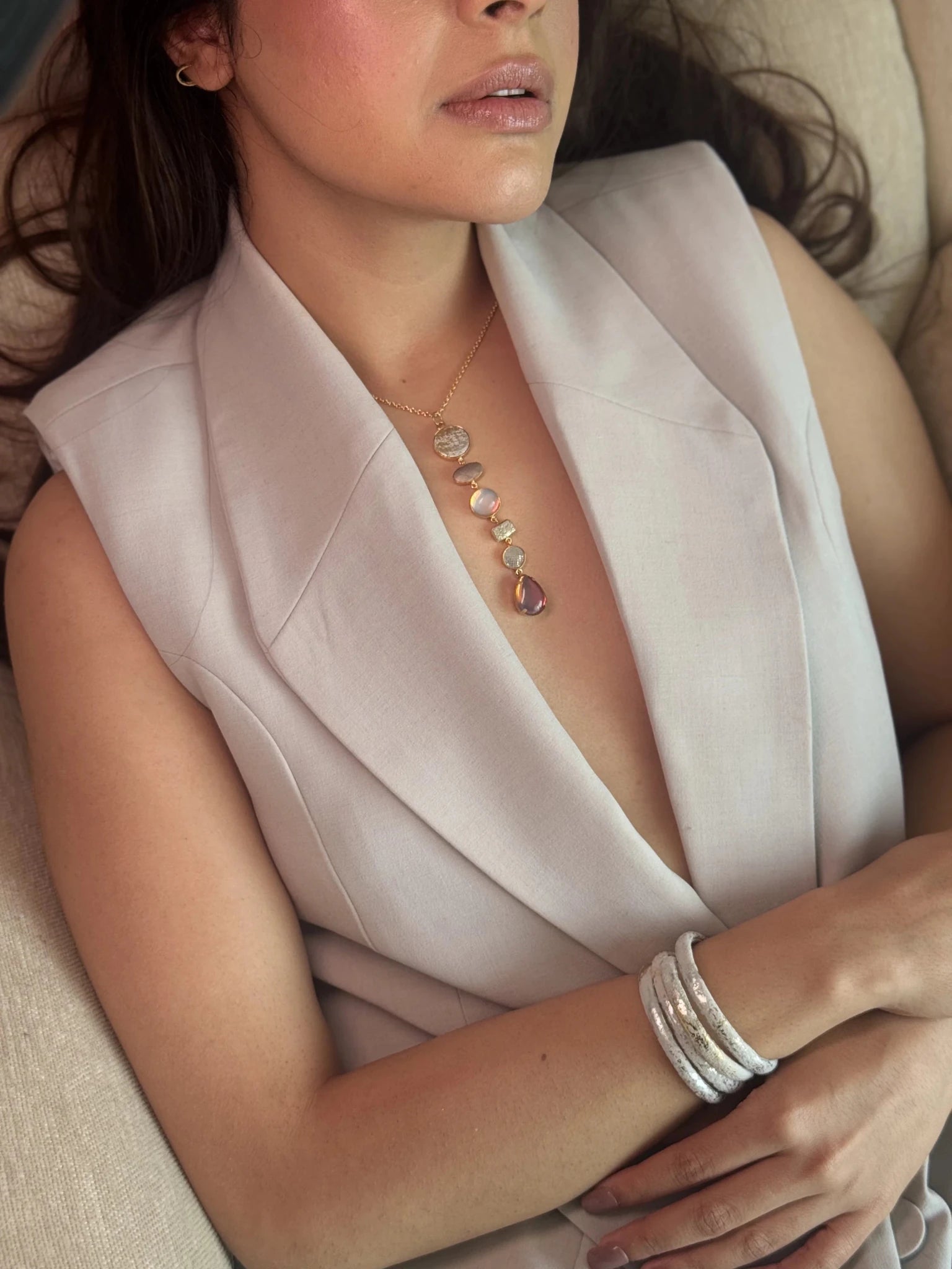 Aurora Drop Neckpiece - CiceroniNeckpieceNoupelle