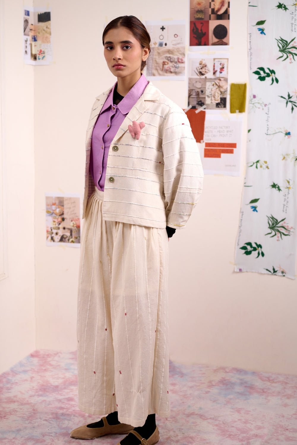 Aurora Off - White Pants - CiceroniWomen PantsDoodlage