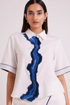 Avisa - Blue Current Co-ord Set - CiceroniCo-ord SetMadder Much
