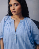 Azure Long Dress - CiceroniDressesGulmohar Calcutta