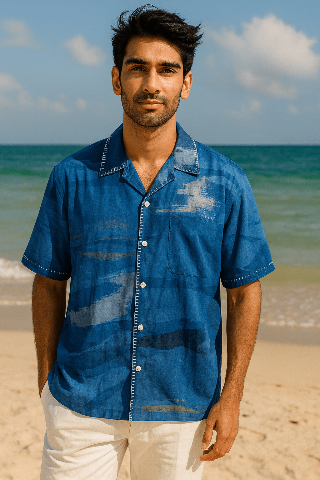 Azure Unisex Art Shirt - CiceroniUnisex ShirtsArtbeats by Keerthana