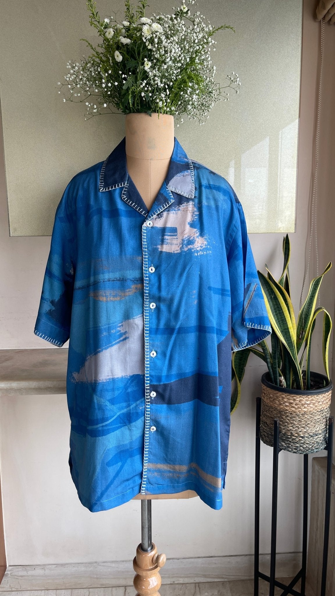 Azure Unisex Art Shirt - CiceroniUnisex ShirtsArtbeats by Keerthana