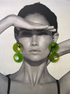 Back to the 60's - Annalus - Green - CiceroniEarringsShivani Vaishnavi
