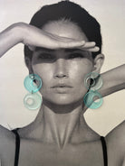 Back to the 60's - Annalus - Light Blue - CiceroniEarringsShivani Vaishnavi