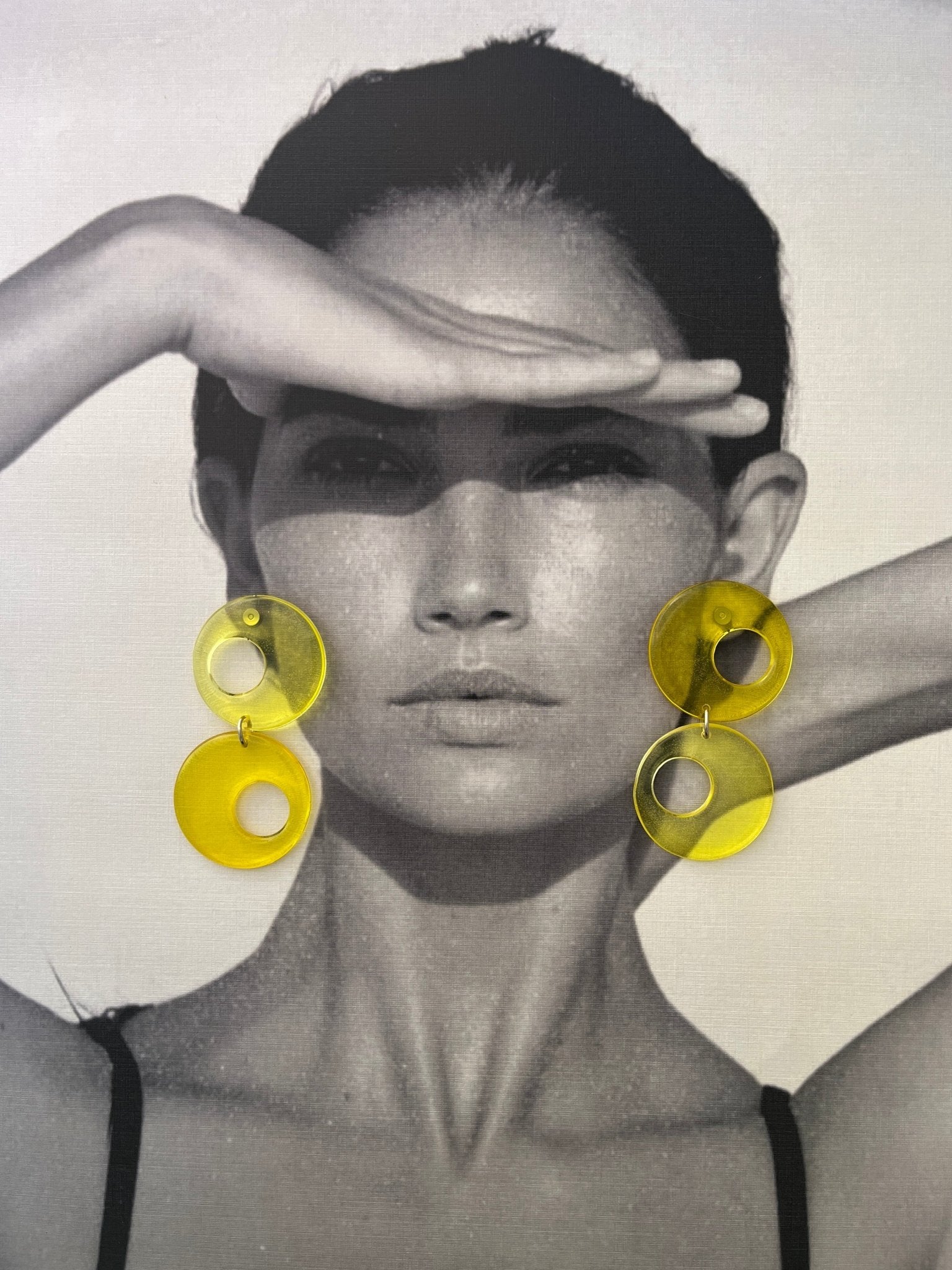 Back to the 60's - Annalus - Yellow - CiceroniEarringsShivani Vaishnavi