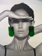 Back to the 60's - Arch Drop - Green - CiceroniEarringsShivani Vaishnavi