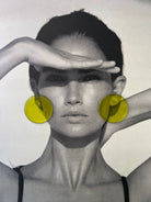 Back to the 60's - Circular - Olive - CiceroniEarringsShivani Vaishnavi