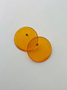 Back to the 60's - Circular - Orange - CiceroniEarringsShivani Vaishnavi