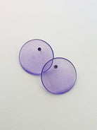 Back to the 60's - Circular - Purple - CiceroniEarringsShivani Vaishnavi