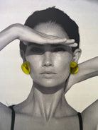 Back to the 60's - Pebble - Yellow - CiceroniEarringsShivani Vaishnavi