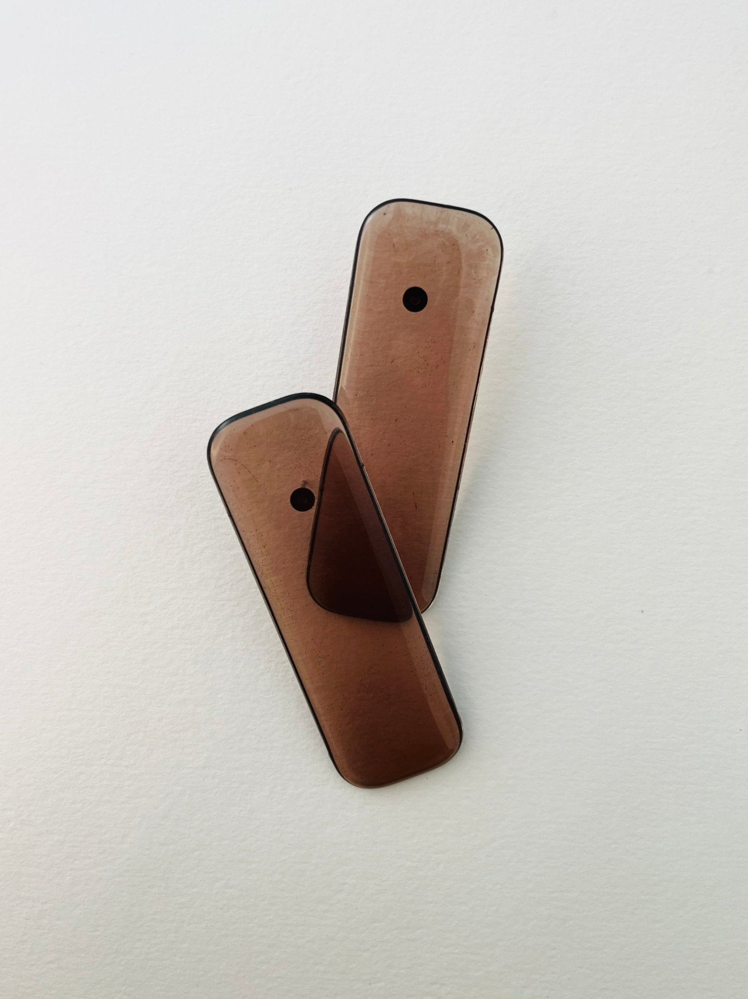 Back to the 60's - Rectangle - Brown - CiceroniEarringsShivani Vaishnavi