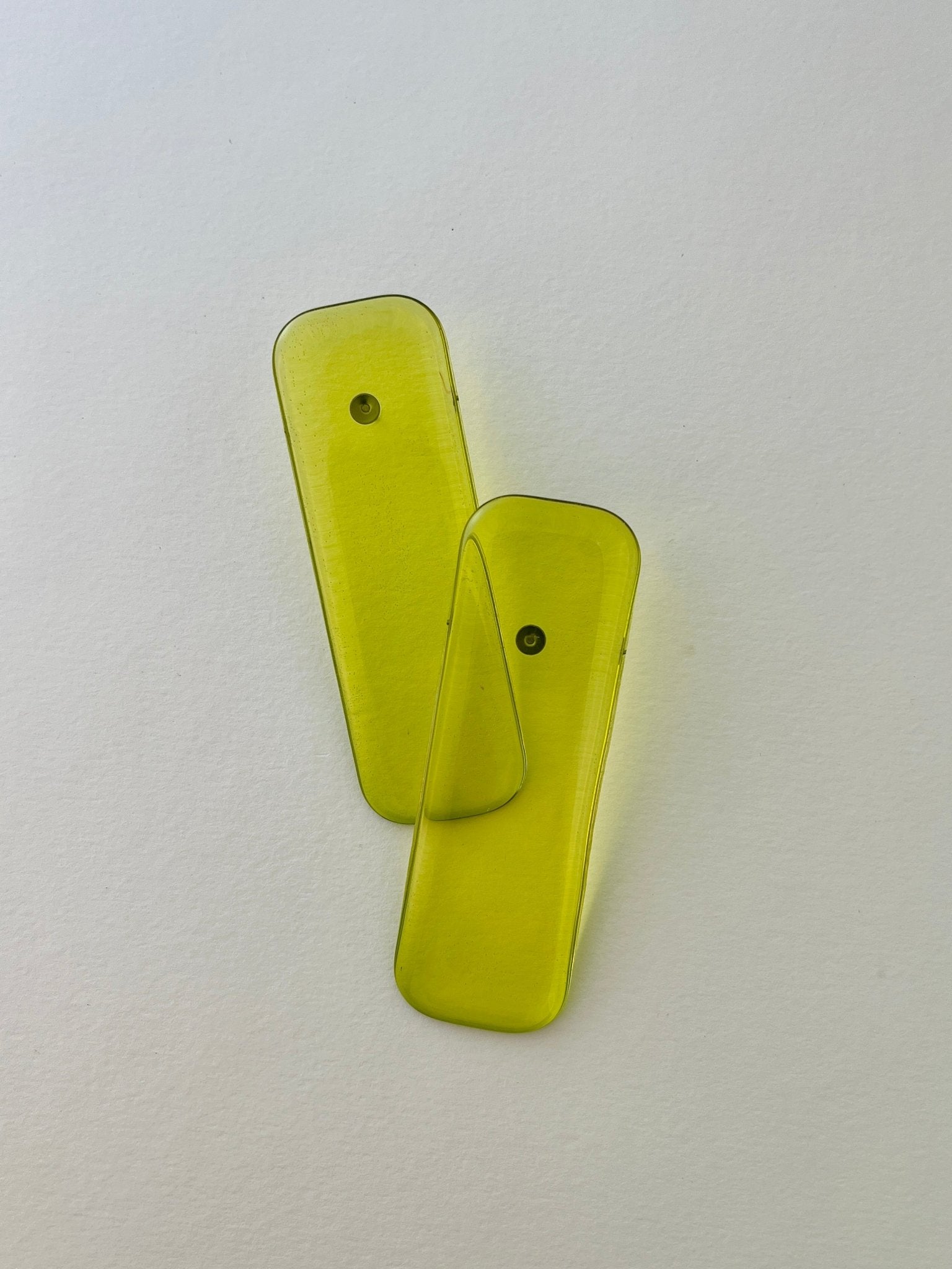 Back to the 60's - Rectangle - Yellow - CiceroniEarringsShivani Vaishnavi