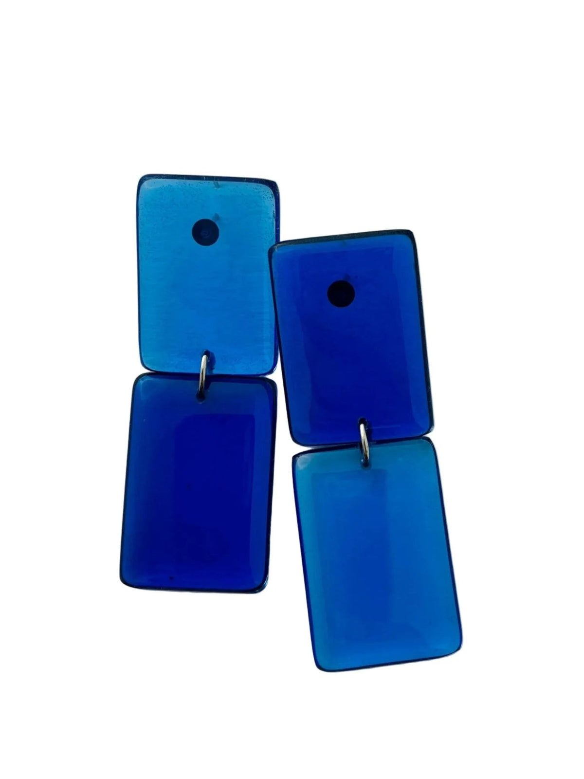 Back to the 60's - Square - Blue - CiceroniEarringsShivaani Vaishnavi