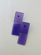 Back to the 60's - Square - Purple - CiceroniEarringsShivani Vaishnavi