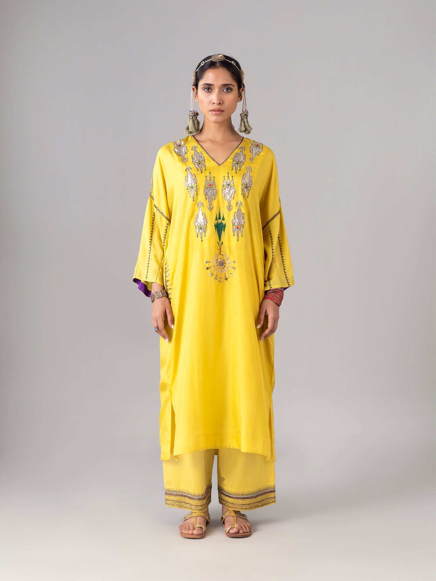 Bagha Kaftan - CiceroniKaftanShades of India