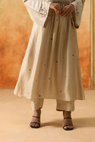Bandani Kurta Set - Beige - CiceroniKurta Set, Festive WearKhyati Rughani