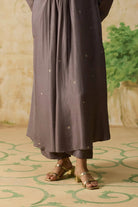 Bandani Kurta Set - Brown - CiceroniKurta Set, Festive WearKhyati Rughani