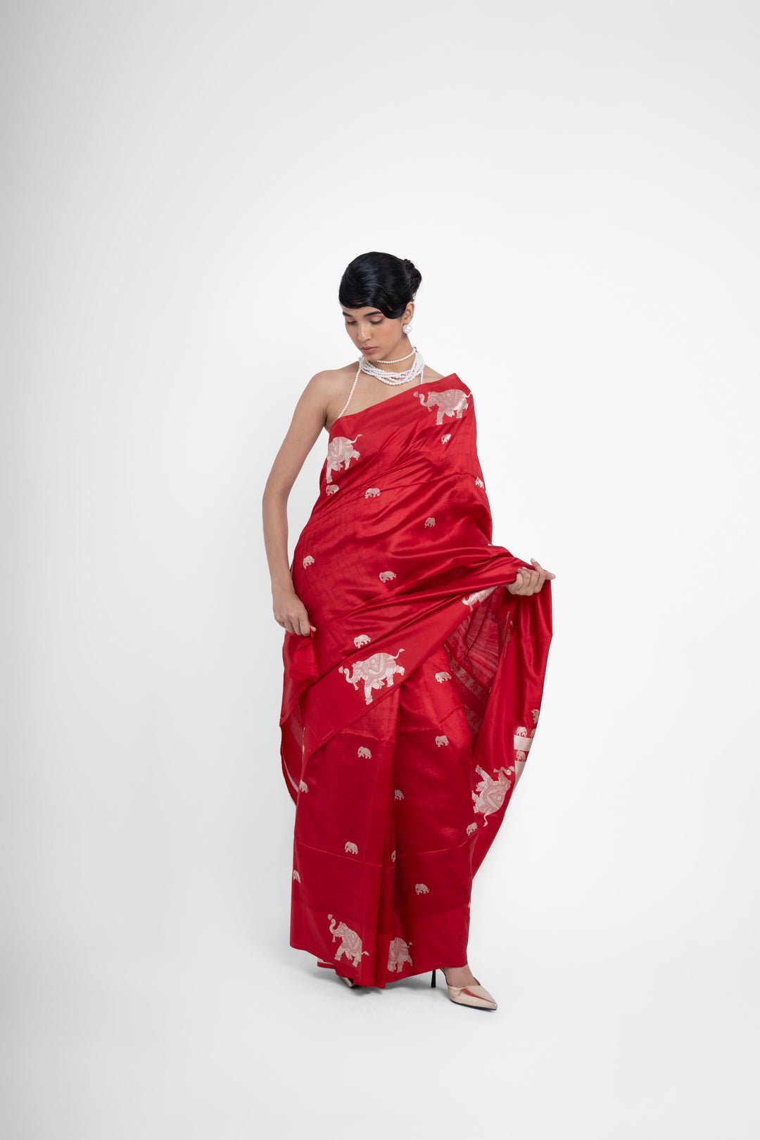 Bandhav Pure Silk Saree - CiceroniSareeShriya Singhi