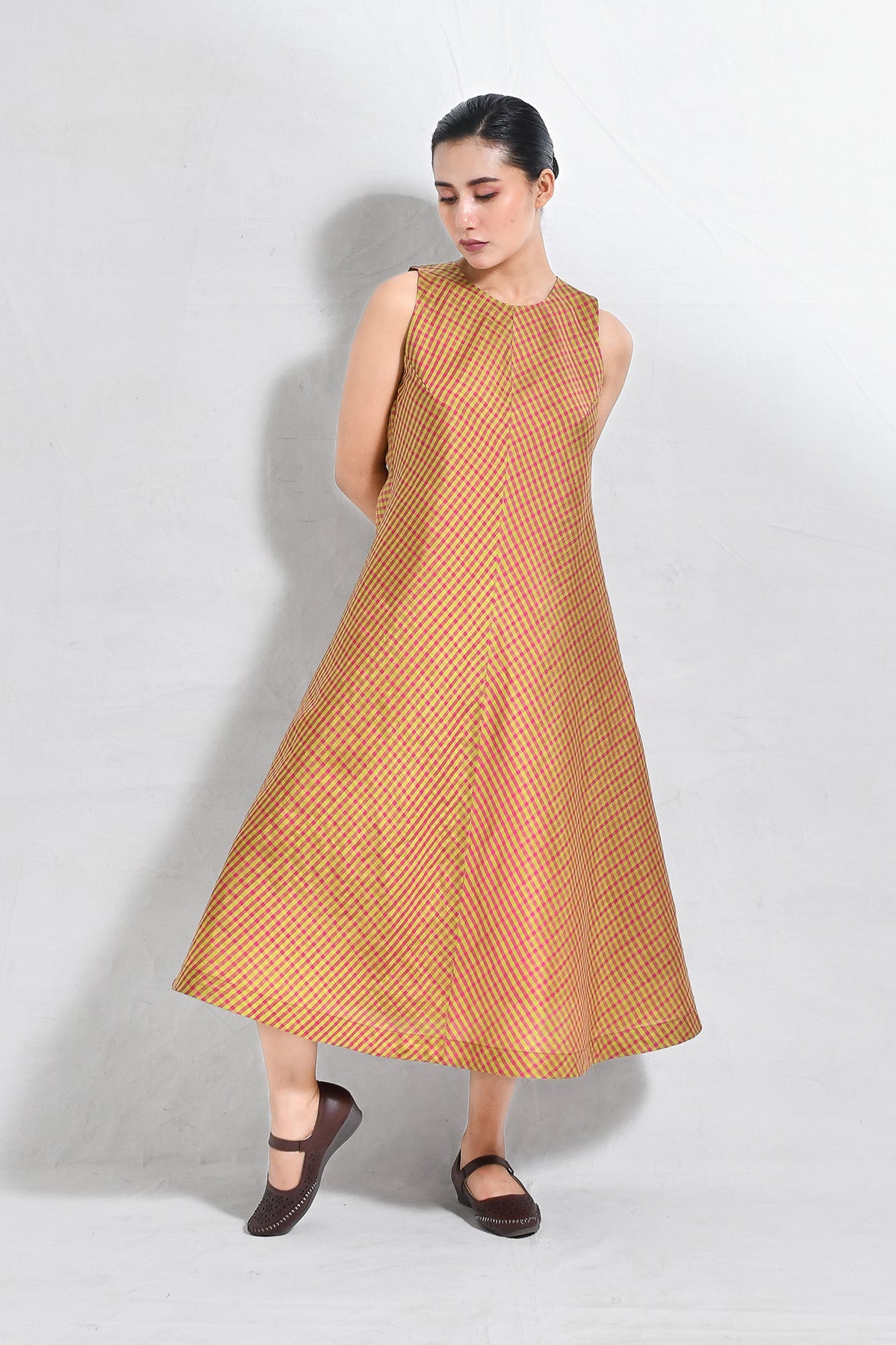 Bangalore Silk Checks Co - ord (Set of 2) - CiceroniCo - ord SetHiranya