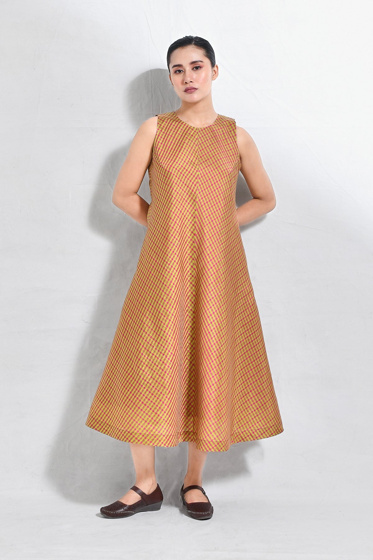 Bangalore Silk Checks Co - ord (Set of 2) - CiceroniCo - ord SetHiranya