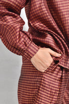 Bangalore Silk Lounge Co - ord (Set of 2) - CiceroniCo - ord SetHiranya