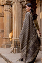 Banni Clay Kurta Set with Ajrakh Dupatta - CiceroniKurta Set, Everyday WearMaidaan