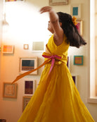 Basant yellow lehenga choli - CiceroniLehenga SetLove The World Today