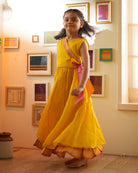 Basant yellow lehenga choli - CiceroniLehenga SetLove The World Today