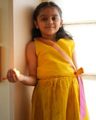 Basant yellow lehenga choli - CiceroniLehenga SetLove The World Today