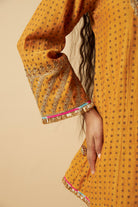 Basanti Bahaar Embroidered Kurta Set- Set of 3 - CiceroniKurta Set, Festive WearPants and Pajamas