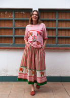 Bawari Skirt Cow Stripe - CiceroniSkirtsThe Raw India