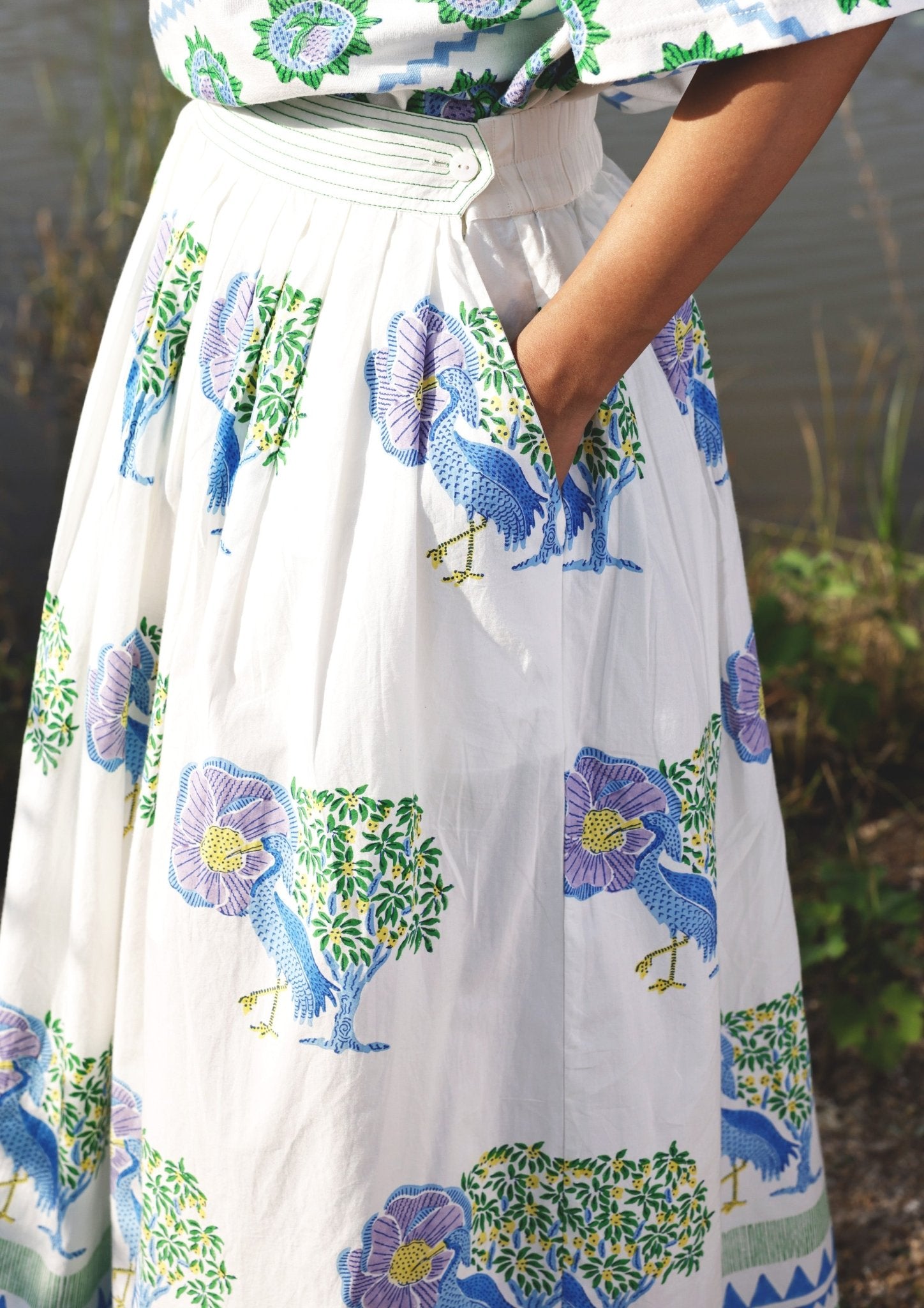 Bawari Skirt - Saras Cane - CiceroniSkirtsThe Raw India