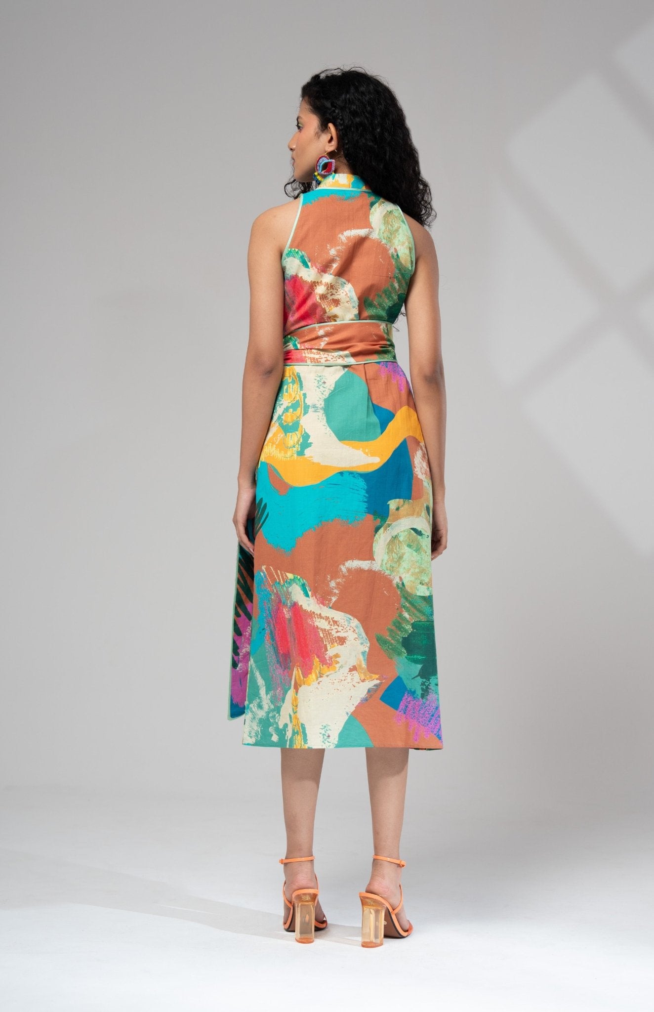 Bay Tie Up Dress - CiceroniDressesAdvait