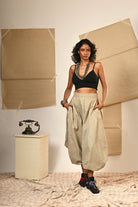 Beige Harem Pants - CiceroniPantsPrathaa