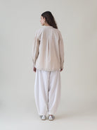 Beju Beige Top - CiceroniWomen ShirtsShades of India