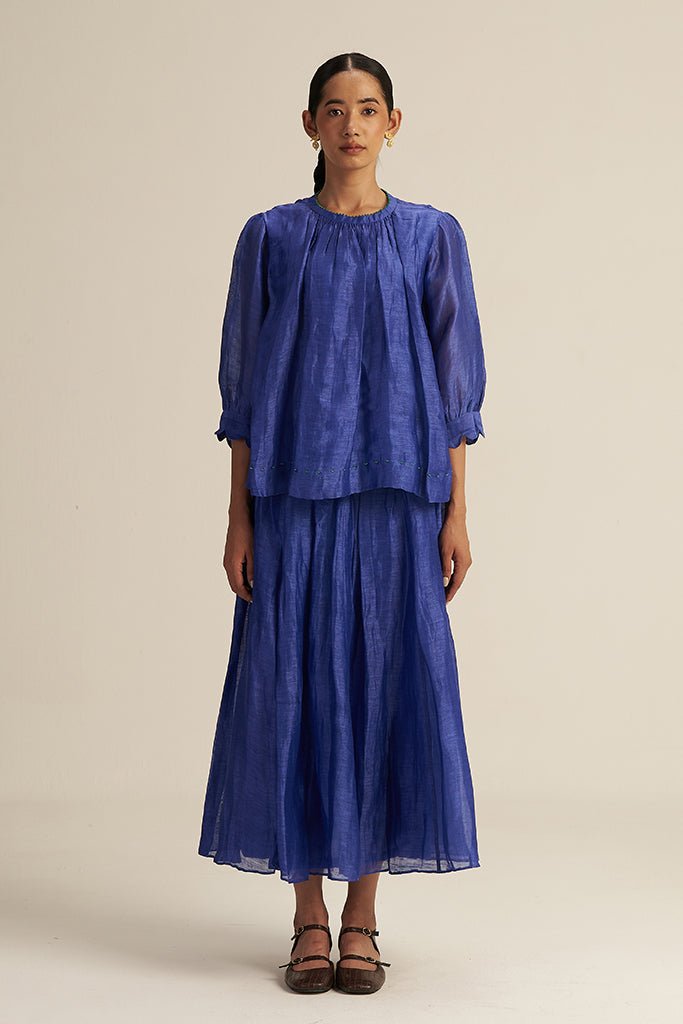 Bella Set - Blue - CiceroniSkirt SetGaach