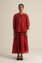 Bella Set - Red - CiceroniSkirt SetGaach