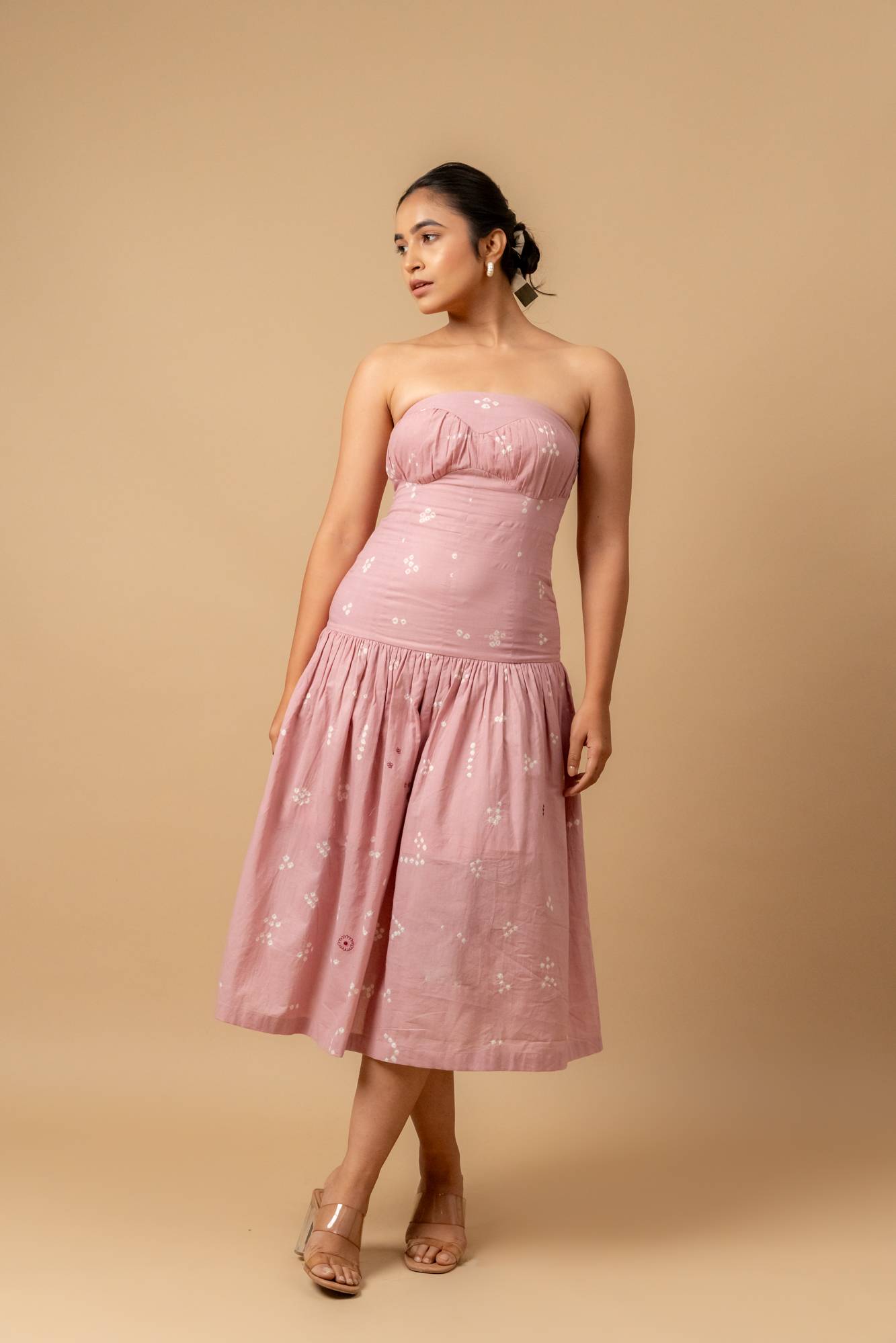Bellblush Bandhani Dress - CiceroniDressesDoodlage