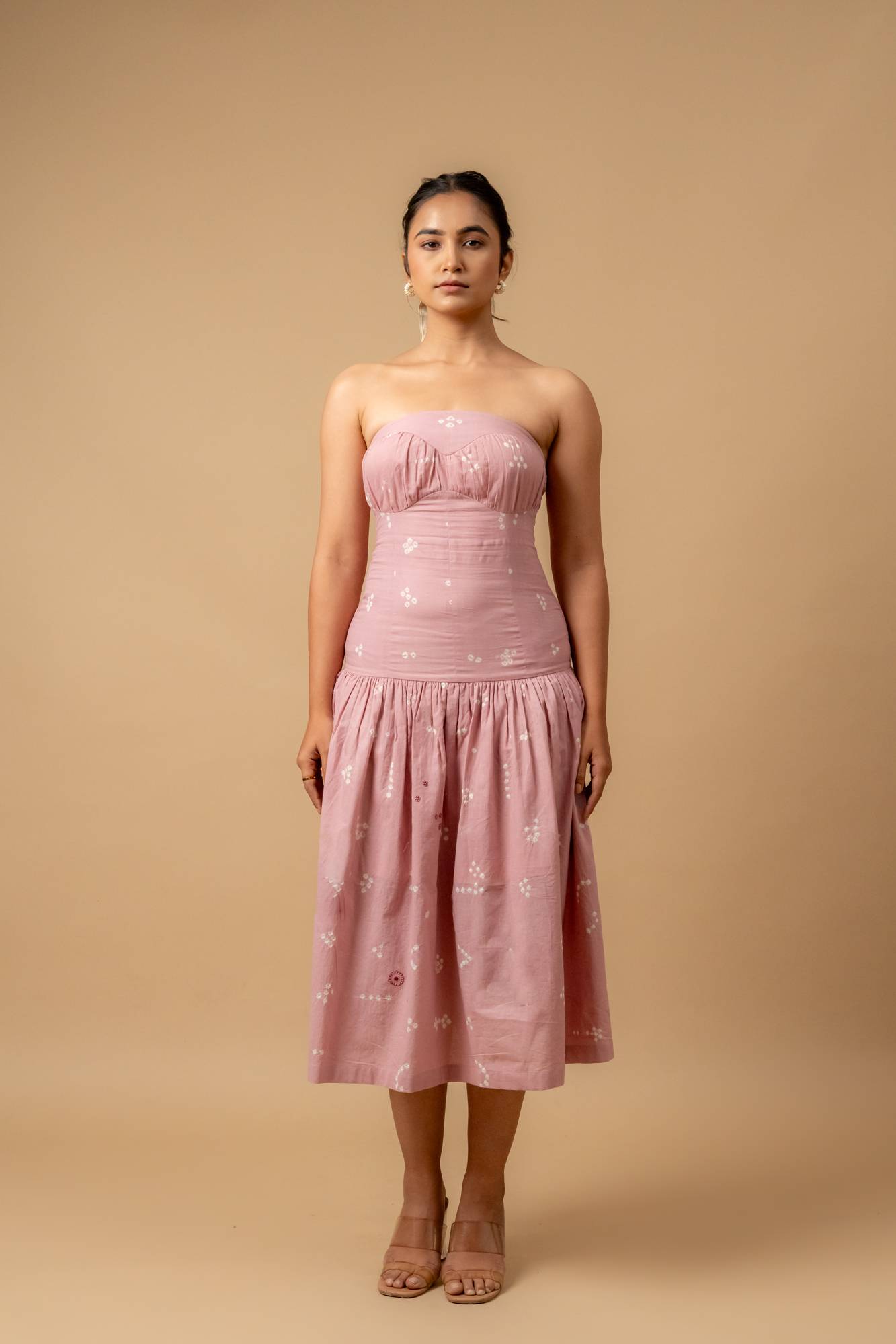 Bellblush Bandhani Dress - CiceroniDressesDoodlage