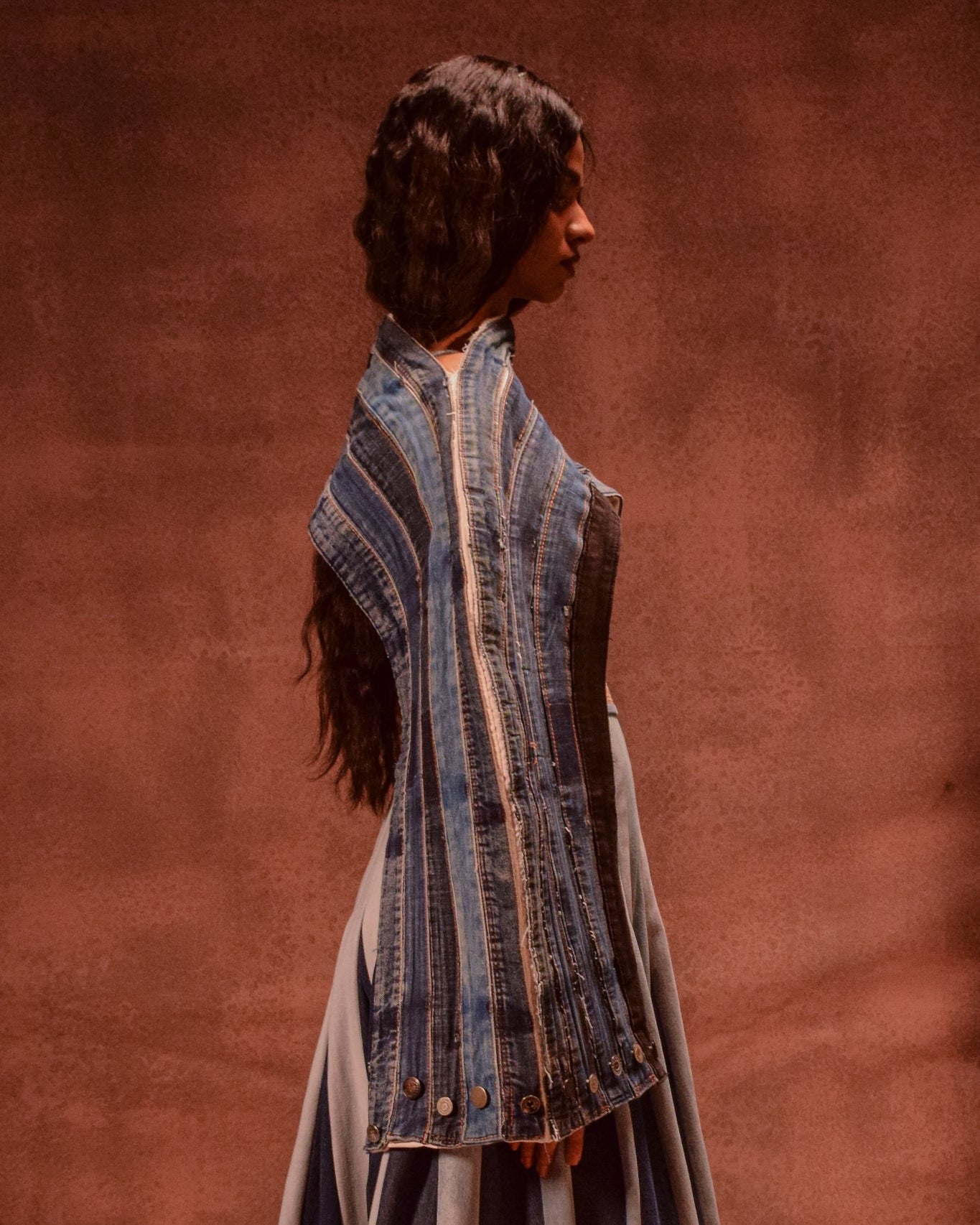 Belt Circle Cape - CiceroniJacketsAnam Husain