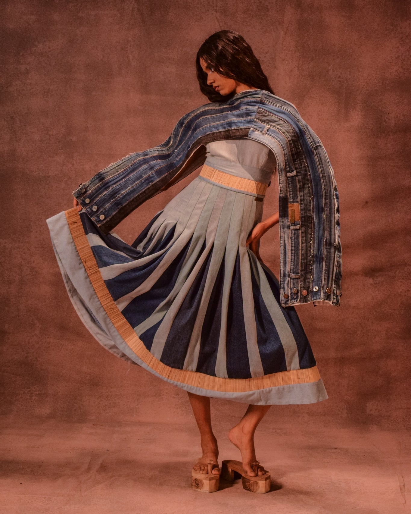 Belt Circle Cape - CiceroniJacketsAnam Husain