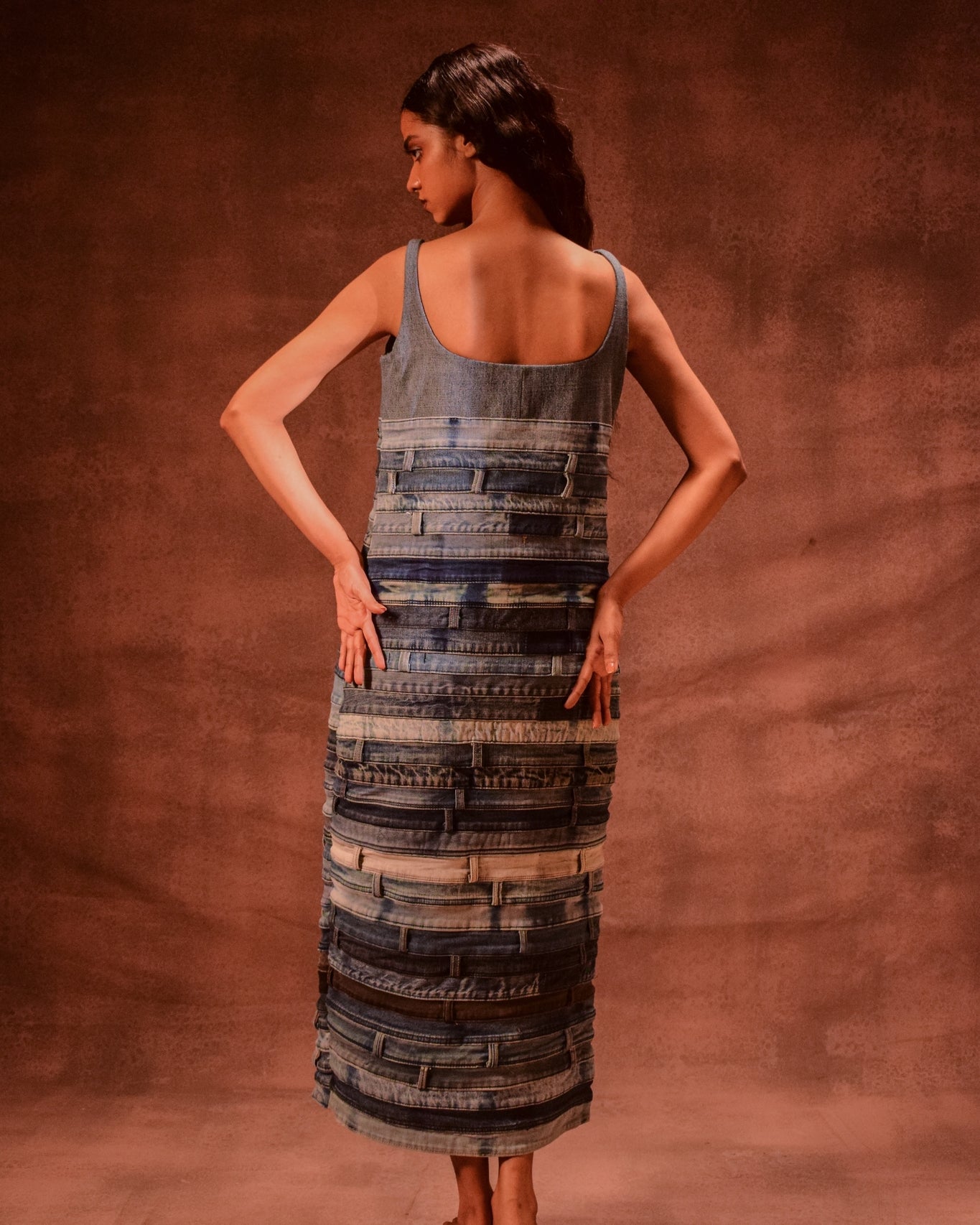 Belted Artisanal Dress - CiceroniDressesAnam Husain