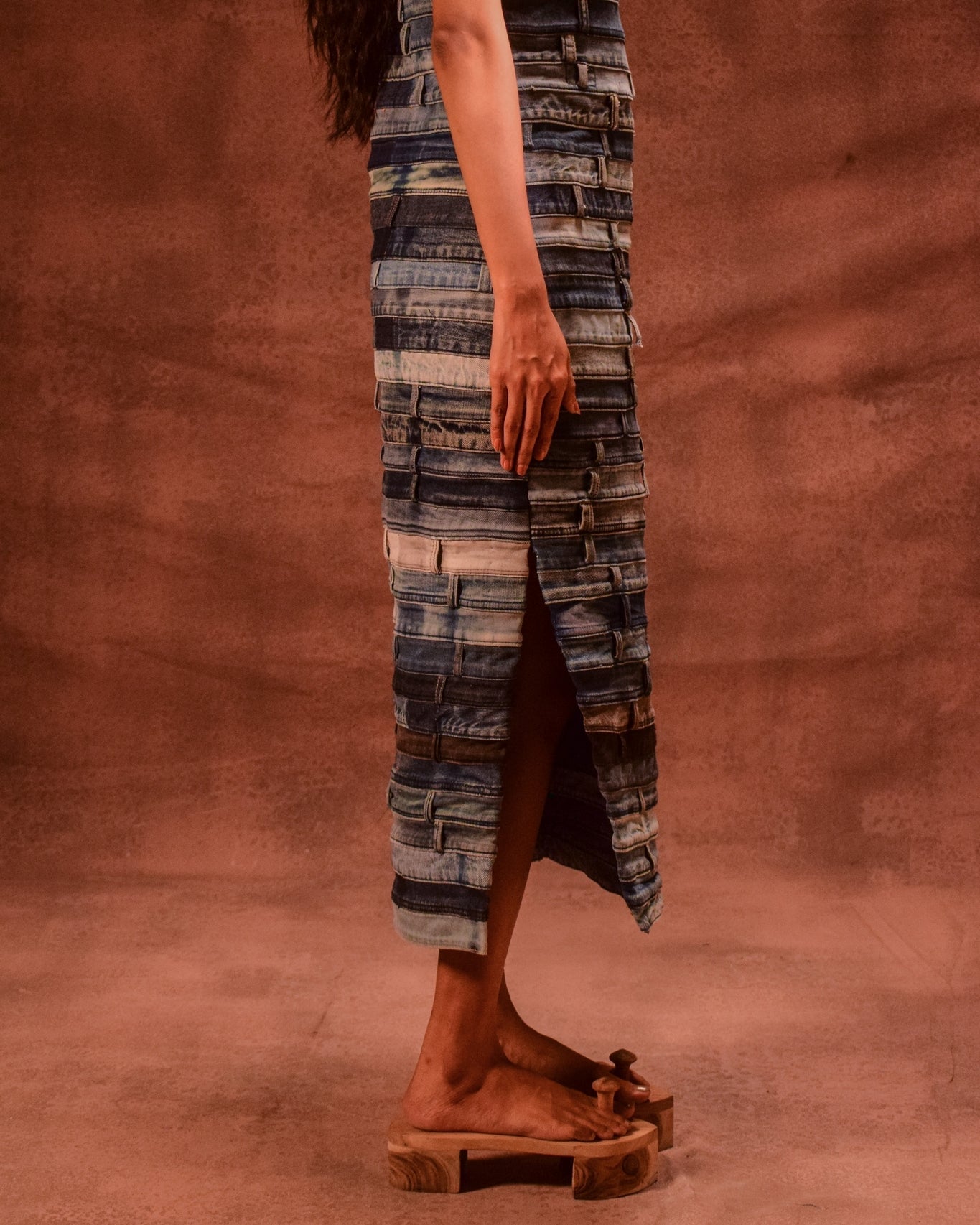 Belted Artisanal Dress - CiceroniDressesAnam Husain