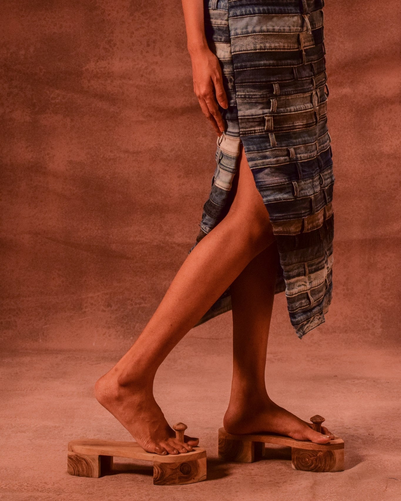 Belted Artisanal Dress - CiceroniDressesAnam Husain